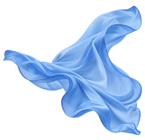 Light blue fabric sample